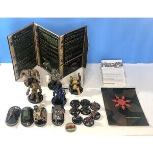 17 MechWarrior Mix Lot of Miniature Figures WIZKIDS Battle tech 2002-2003